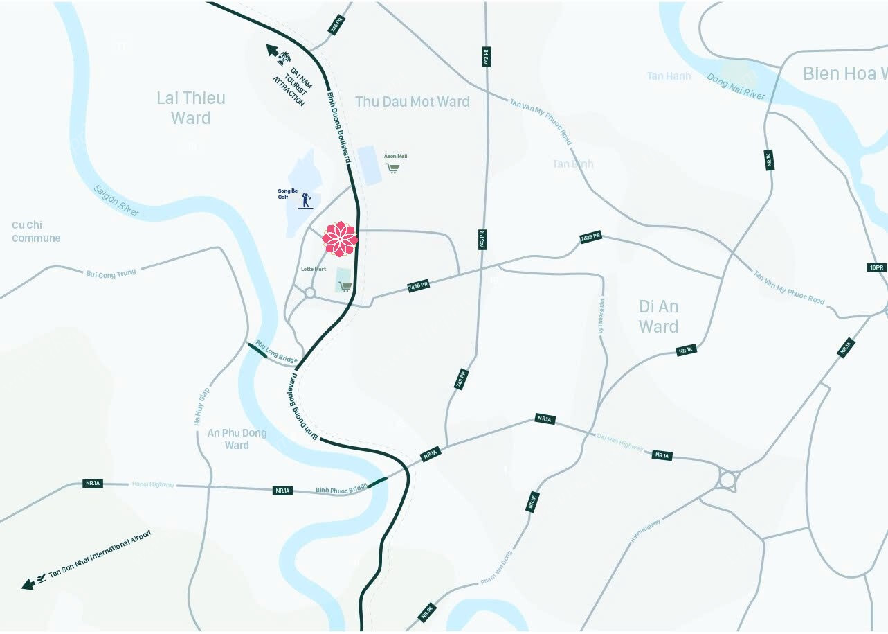 Vị Trí Setia Edenia